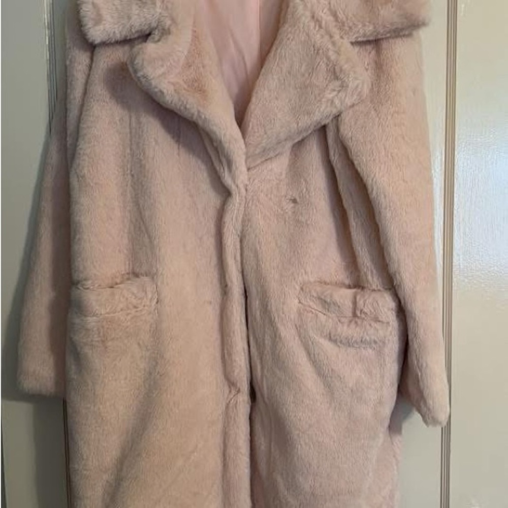 Cozy Pink Fur Jacket for Women